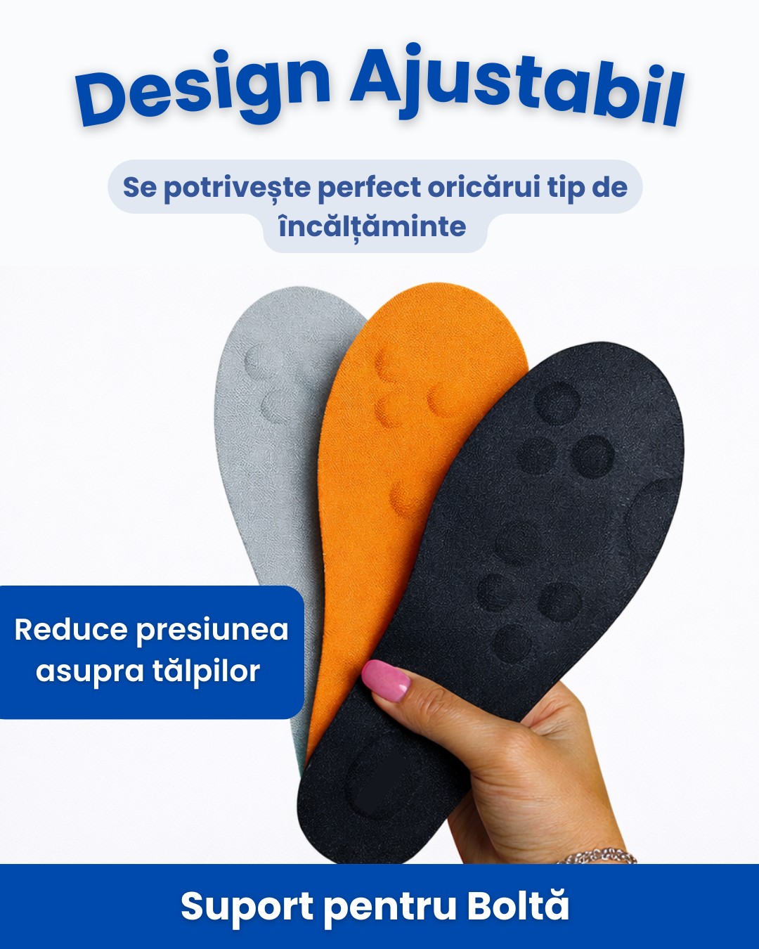 OrtoPas CONFORT+ | Branturi cu masaj