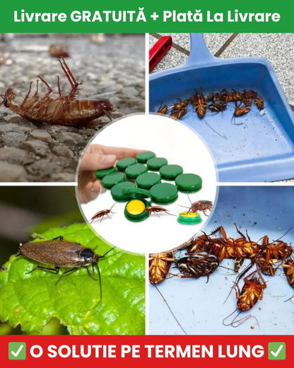 Capcana pentru gandacii de bucatarie