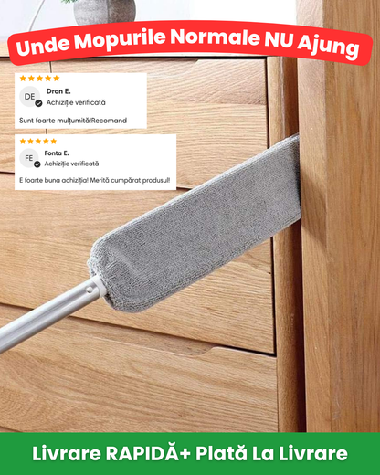 Mop Plat Retractabil Pentru Spațiile Înguste