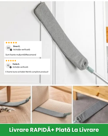 Mop Plat Retractabil Pentru Spațiile Înguste