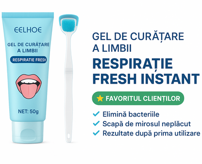 Gel anti-bacterian pentru respirație proaspătă