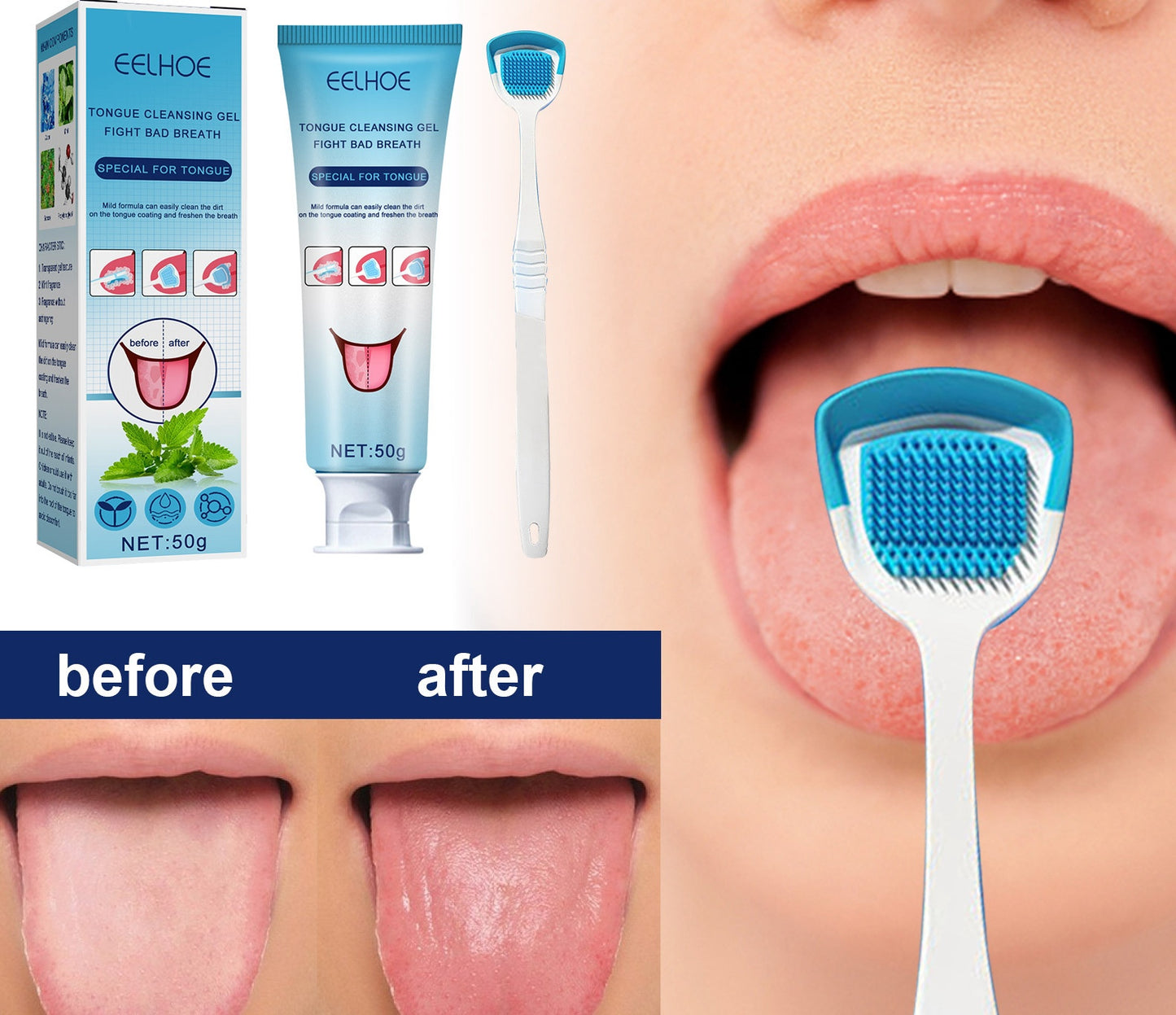 Gel anti-bacterian pentru respirație proaspătă